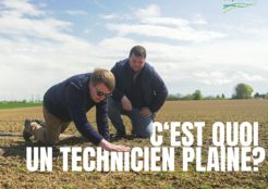 À la rencontre de nos techniciens plaine